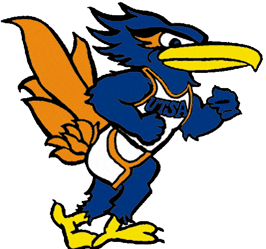 Texas-SA Roadrunners 1996-2007 Mascot Logo diy iron on heat transfer